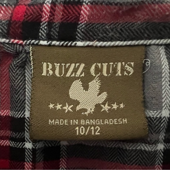Buzz Cuts button down flannel - Picture 3 of 3